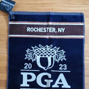 PGA Championship Oak Hill Towel for Golf Bag w/Clip